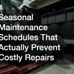 Seasonal Maintenance Schedules That Actually Prevent Costly Repairs