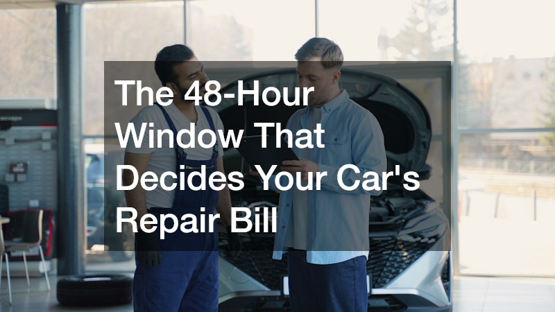 The 48-Hour Window That Decides Your Car's Repair Bill